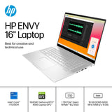 HP Envy 16" Gaming Laptop - Intel Core i7, NVIDIA GeForce RTX 4060, 16GB DDR5, 1TB SSD, Touch Screen, Windows 11 Home