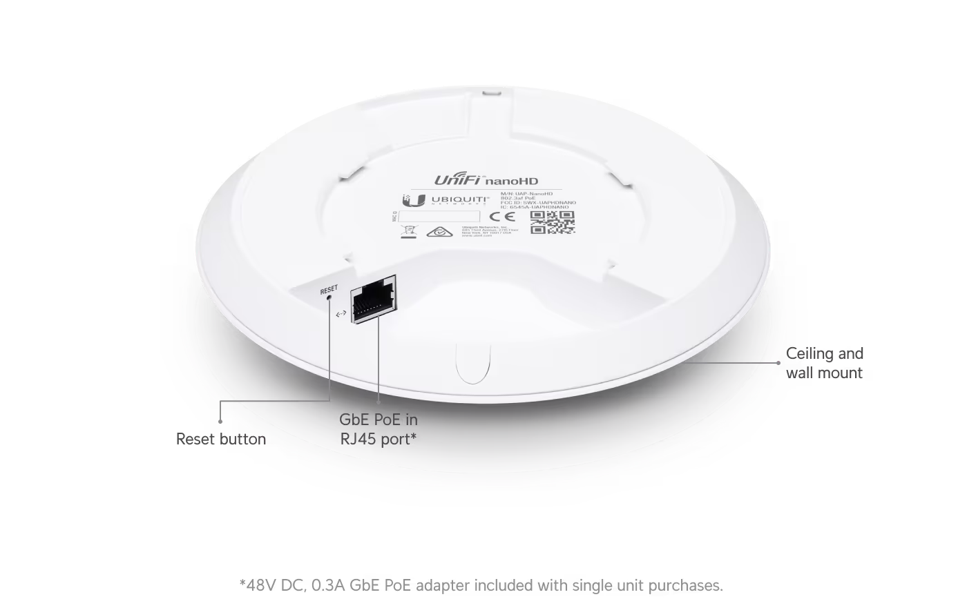 Ubiquiti UniFi Nano HD Access Point (UAP-NanoHD)