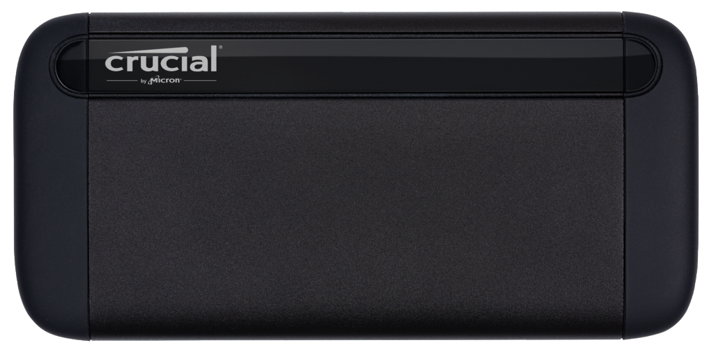Crucial X8 Portable SSD - USB 3.2 (USB-C) with USB Adapter