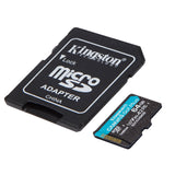 Kingston 64GB Canvas Go! Plus microSD Memory Card