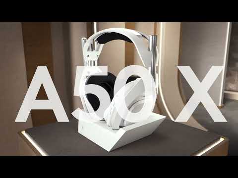 ASTRO Gaming A50 Wireless Headset + Base Station Gen 4 - Compatible With PS5, PS4, XBox, PC, Mac - Black/Silver