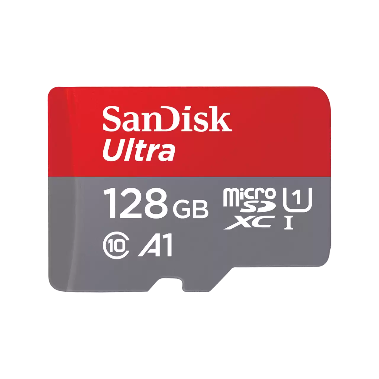 SanDisk 128 GB Ultra Flash Memory Card MicroSDXC - A1 / UHS Class 1 / Class10 (SD Adapter Included)