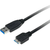 Xtech USB 3.0 A-male to micro-USB B-male cable - 3ft