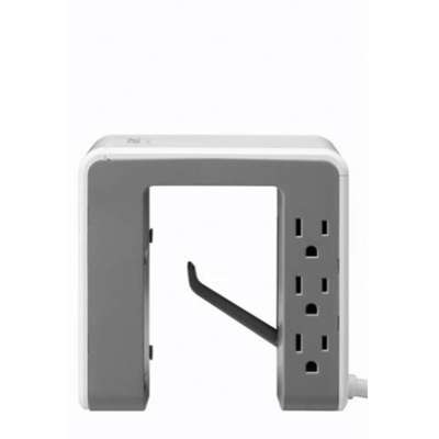 APC Essential SurgeArrest 6-Outlet Surge Protector with USB Type-A & C Ports (120V, White)