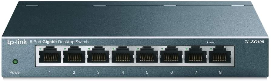 TP-Link 8 Port Unmanaged Network Switch