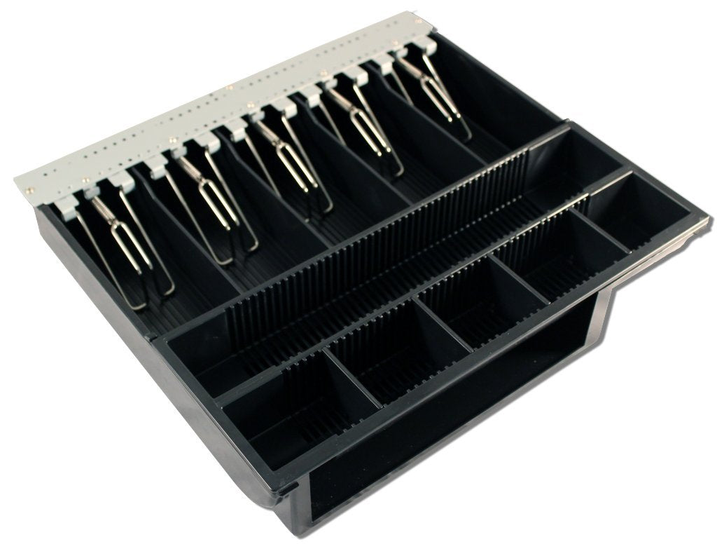 Bematech CD415-TRAY Tray Insert for CD415 Economy Cash Drawer, Includes Bill Pressers and Slot Dividers