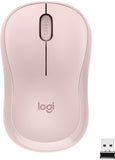 Logitech M220 SILENT Wireless Optical Ambidextrous Mouse - Rose