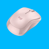Logitech M220 SILENT Wireless Optical Ambidextrous Mouse - Rose