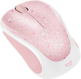 Logitech M317 Rose Splash Wireless Mouse
