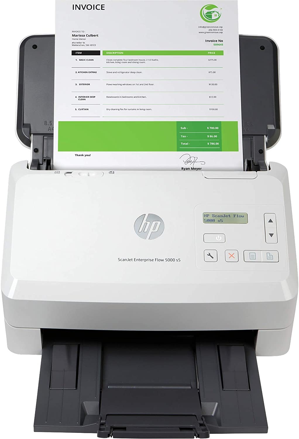 HP ScanJet Enterprise Flow 5000 s5 Document scanner