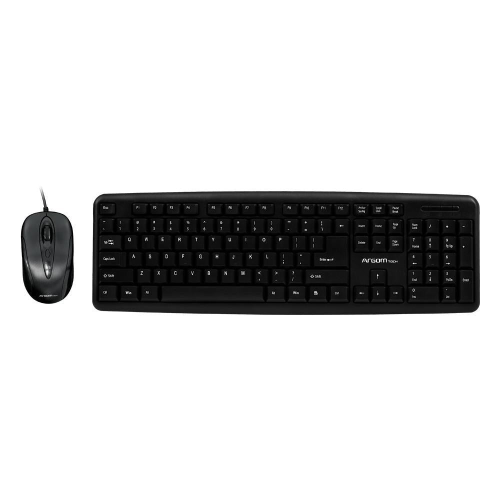 Argom Classic Wired Keyboard & Mouse Combo