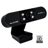 Argom HD 1080p Webcam with microphone & 4 LED Lights