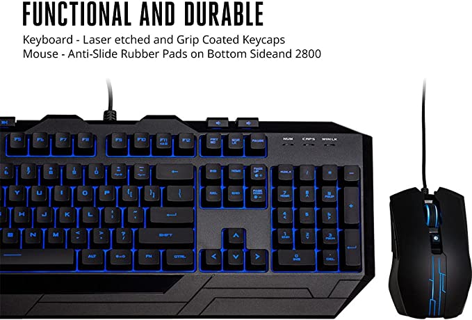 Cooler Master Devastator 3 RGB Gaming Keyboard & Mouse Combo