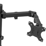 KlipXtreme 13"-32" Dual Monitor Mount with Clamp
