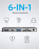 Anker PowerExpand 6-in-1 Docking Station with USB-C connector for Tablets