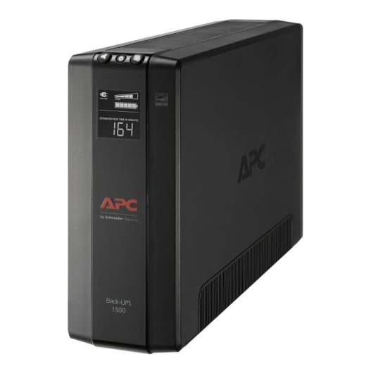 APC Back UPS Pro BX1500M, Compact Tower, 1500VA, AVR, LCD, 120V