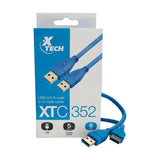Xtech 6ft USB 3.0 A-male to A-male cable