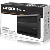 Argom 2.5" SATA USB 2.0 Hard Drive Enclosure