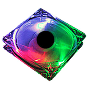 Agiler 120MM 3 Color PC Cooling Fan – GS-COM