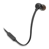 JBL Wired In-Ear Hands-Free Earbuds T110 Black