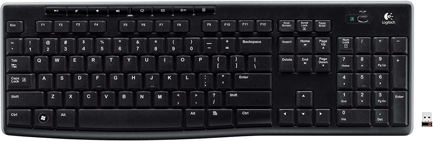 Logitech K270 wireless Spanish Keyboard