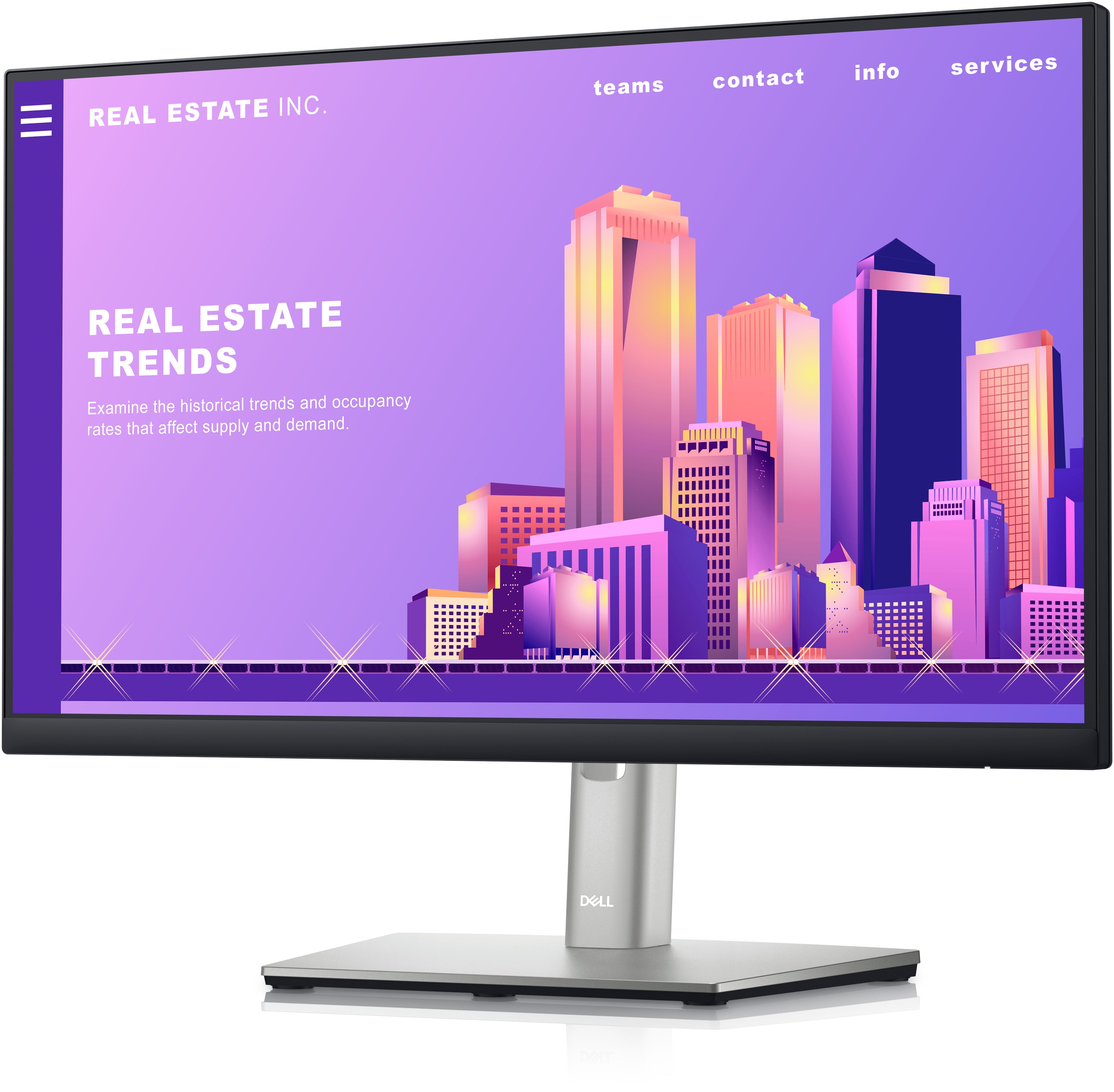 Dell 22" P2222H Monitor