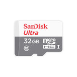 SANDISK 32GB MicroSD Memory + Class 10 Adapter