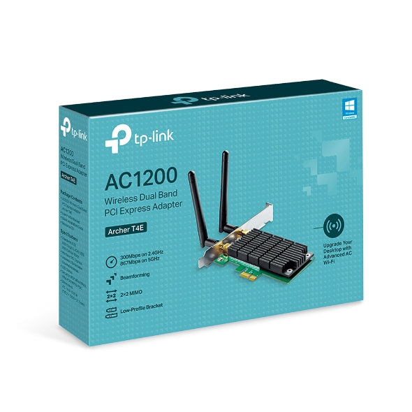 TP-Link (Archer T4E) AC1200 Wireless Dual Band PCI Express Adapter