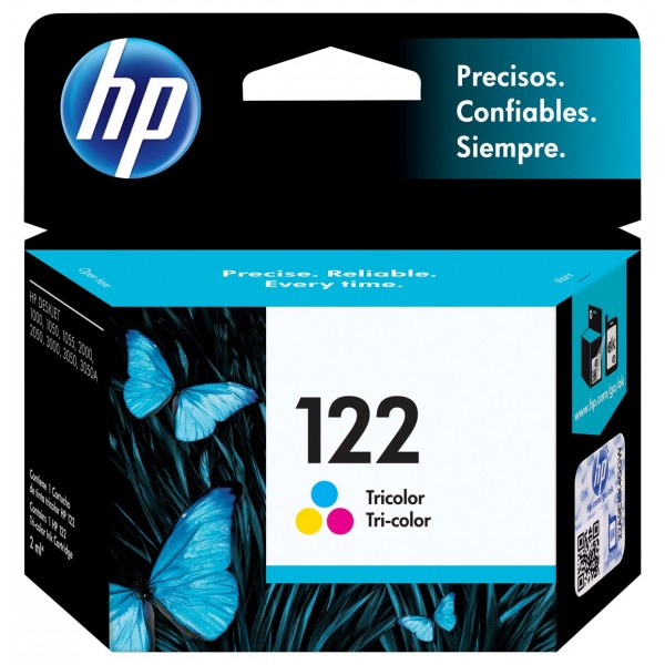HP 122 color Original Ink Advantage Cartridge